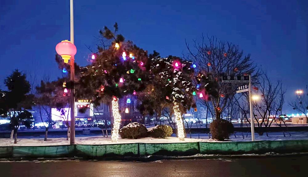 【藥都要聞】高新區(qū)魅力彩燈扮靚城市夜景 打造多彩“節(jié)日盛裝”