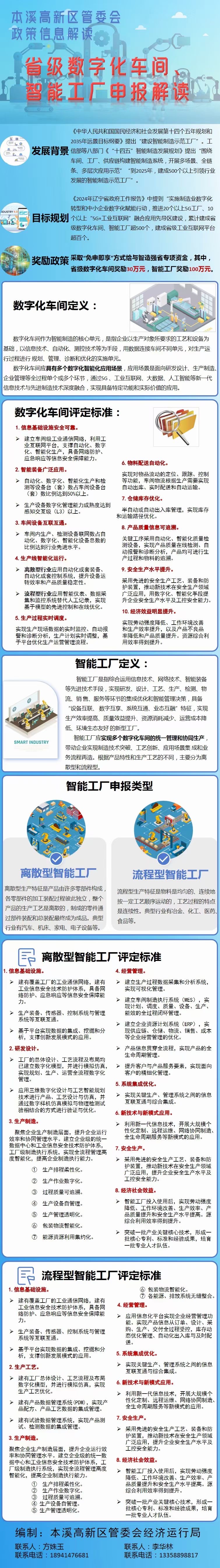 省級數(shù)字化車間、智能工廠申報解讀